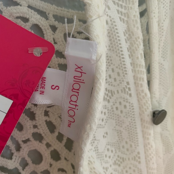 Xhilaration High Neck Lace Sheath Dress with Lining and Adjustable Straps - Picture 3 of 11